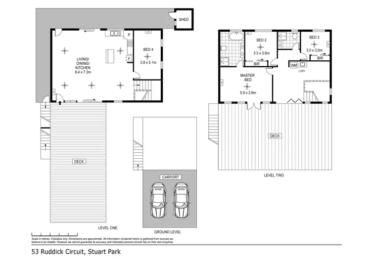 Floorplan of Homely house listing, 53 Ruddick Circuit, Stuart Park NT 820