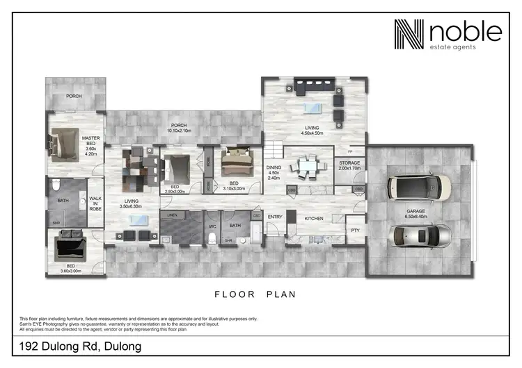 Floorplan of Homely rural property listing, 192 Dulong Road, Dulong QLD 4560