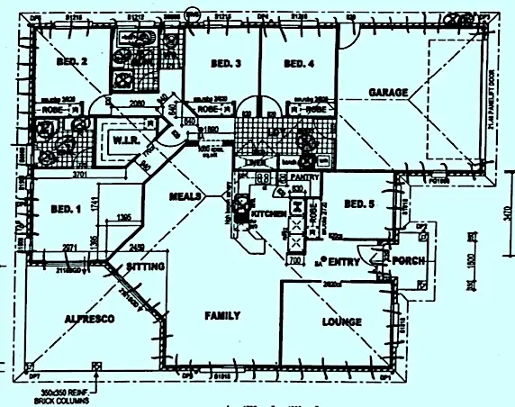 Floorplan of Homely house listing, 10 Kerrie Meares Crescent, Gracemere QLD 4702
