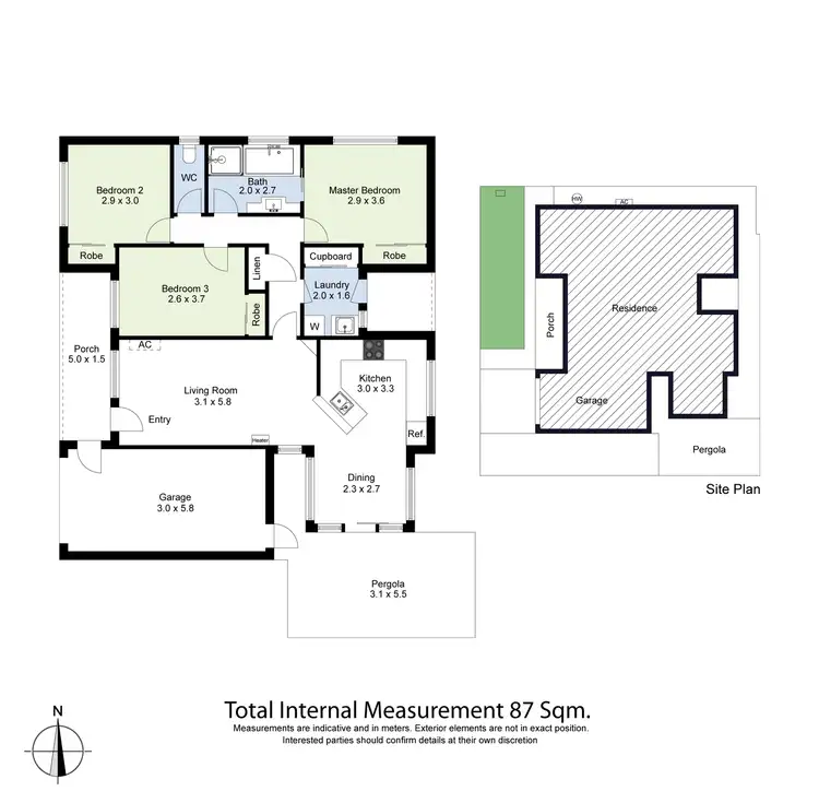 Floorplan of Homely house listing, 14A Grace Street, St Albans VIC 3021