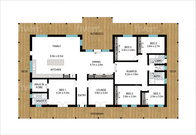 Floorplan of Homely house listing, 35A Lake Ridge Drive, Kew NSW 2439