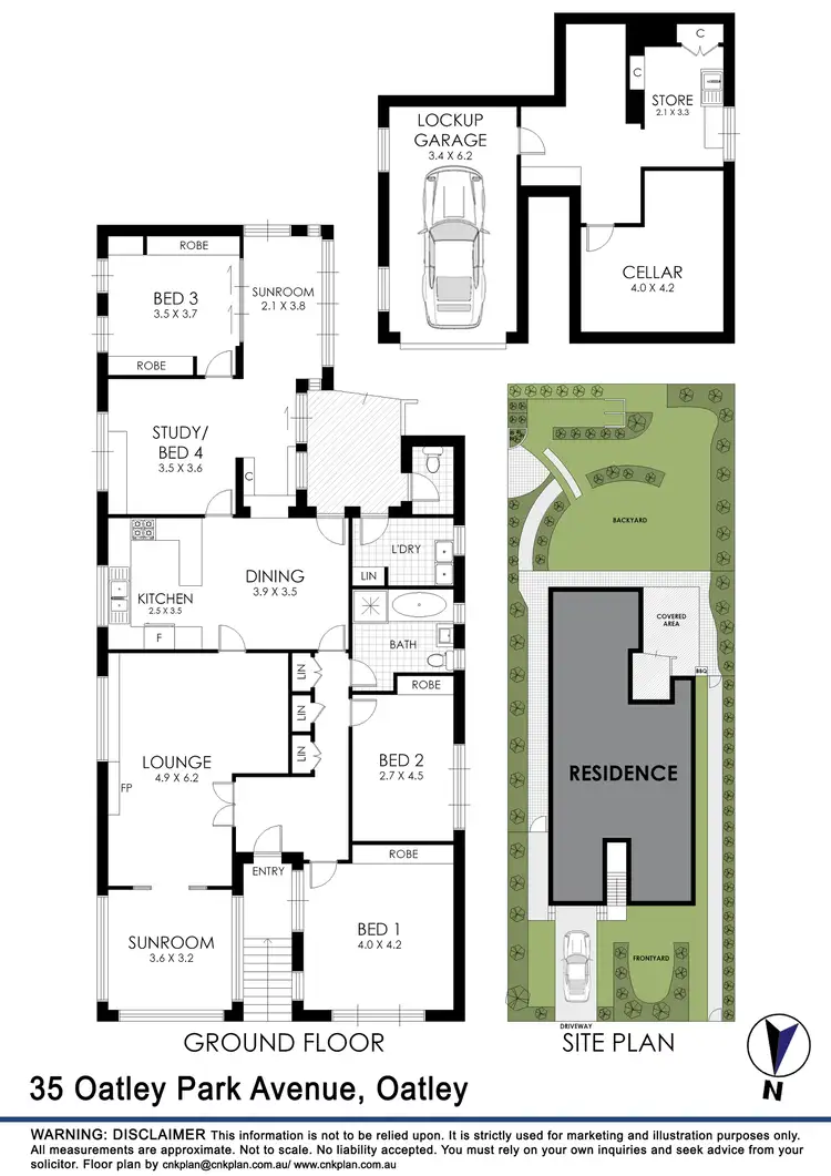 Floorplan of Homely house listing, 35 Oatley Park Avenue, Oatley NSW 2223