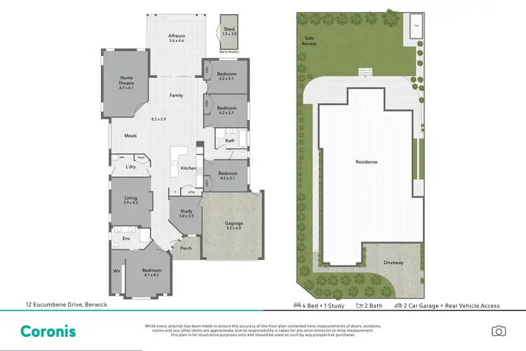 Floorplan of Homely house listing, 12 Eucumbene Drive, Berwick VIC 3806