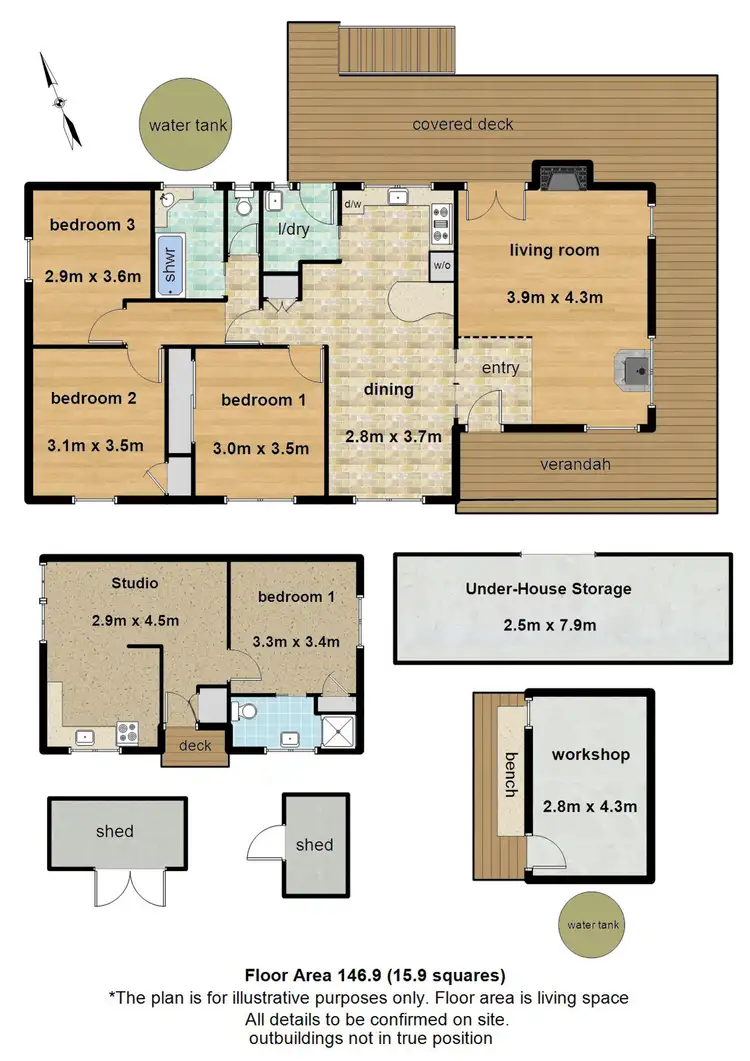 Floorplan of Homely house listing, 233 Mt Morton Road, Belgrave Heights VIC 3160