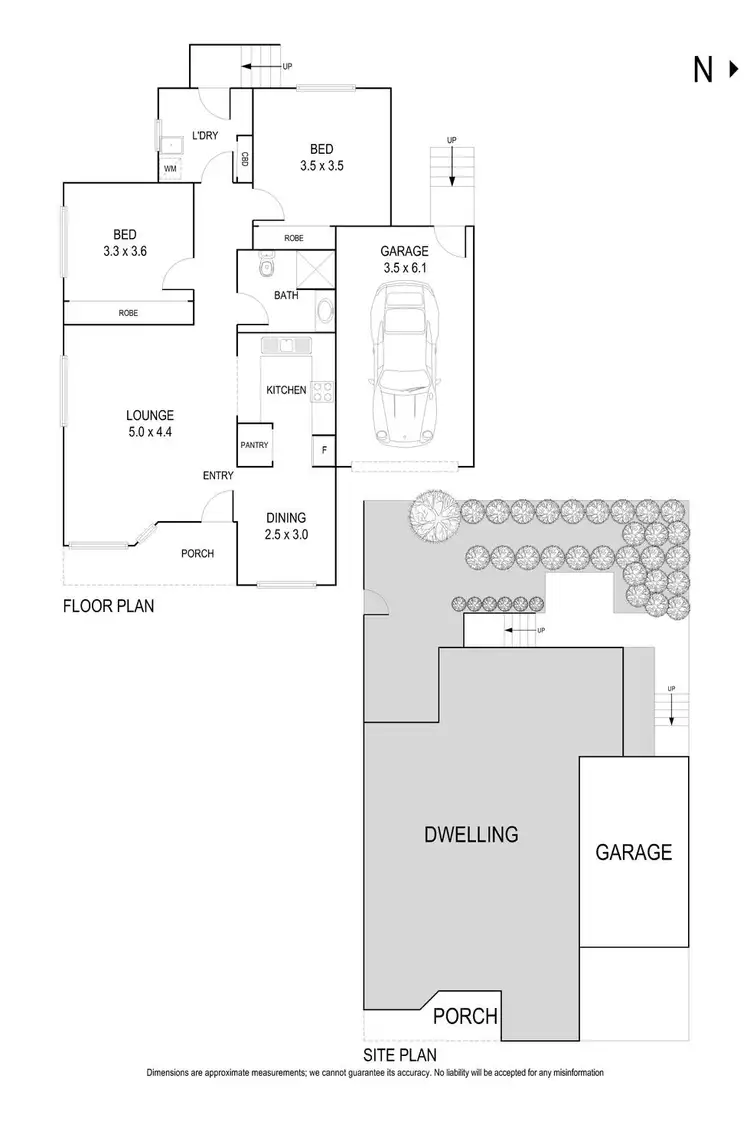 Floorplan of Homely unit listing, 1/73 Beverley Street, Doncaster East VIC 3109