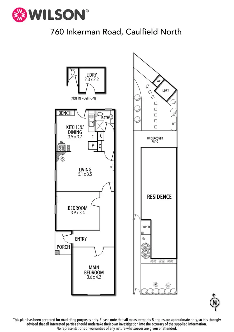 Floorplan of Homely house listing, 760 Inkerman Road, Caulfield North VIC 3161