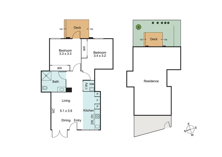 Floorplan of Homely unit listing, 3/108 Keppel Street, Carlton VIC 3053