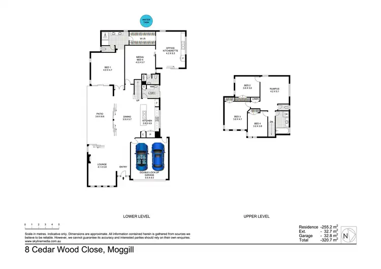 Floorplan of Homely house listing, 8 Cedar Wood Close, Moggill QLD 4070