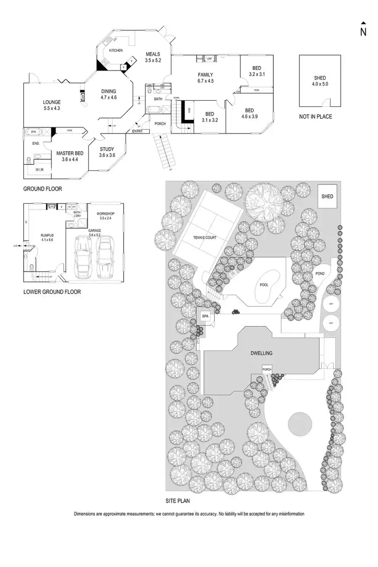 Floorplan of Homely house listing, 4 Dobell Drive, Eltham VIC 3095