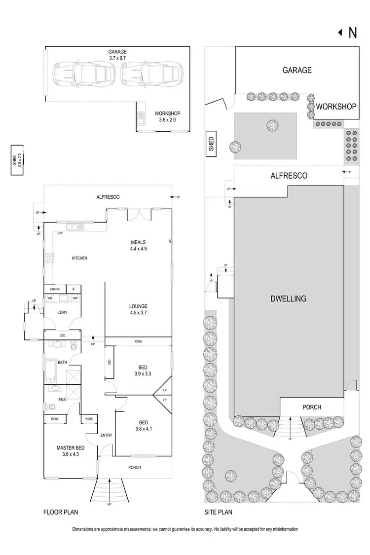 Floorplan of Homely house listing, 1 Fellows Street, Mitcham VIC 3132