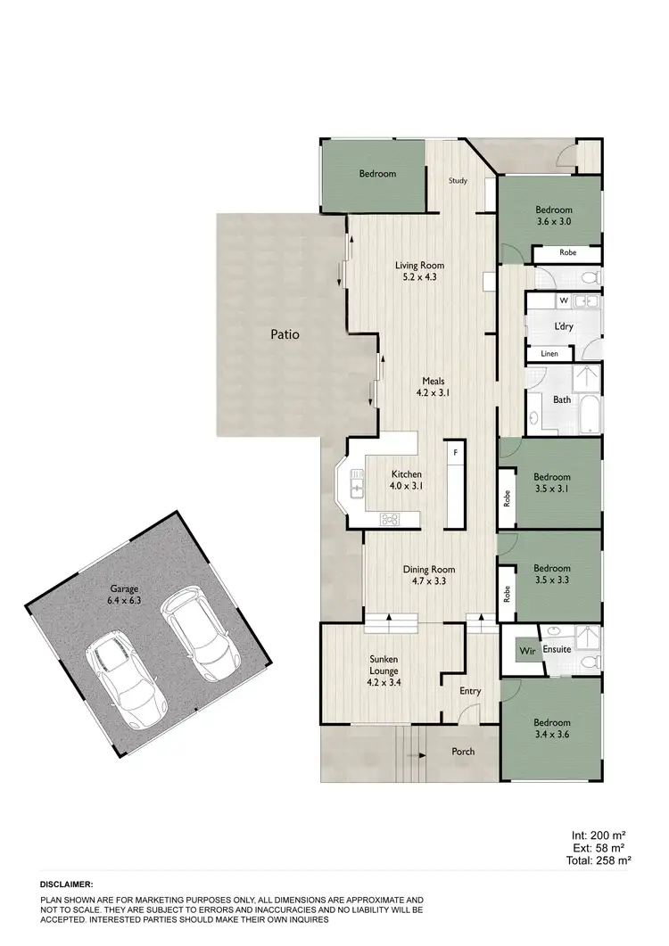 Floorplan of Homely house listing, 6 Gehrman Court, Petrie QLD 4502