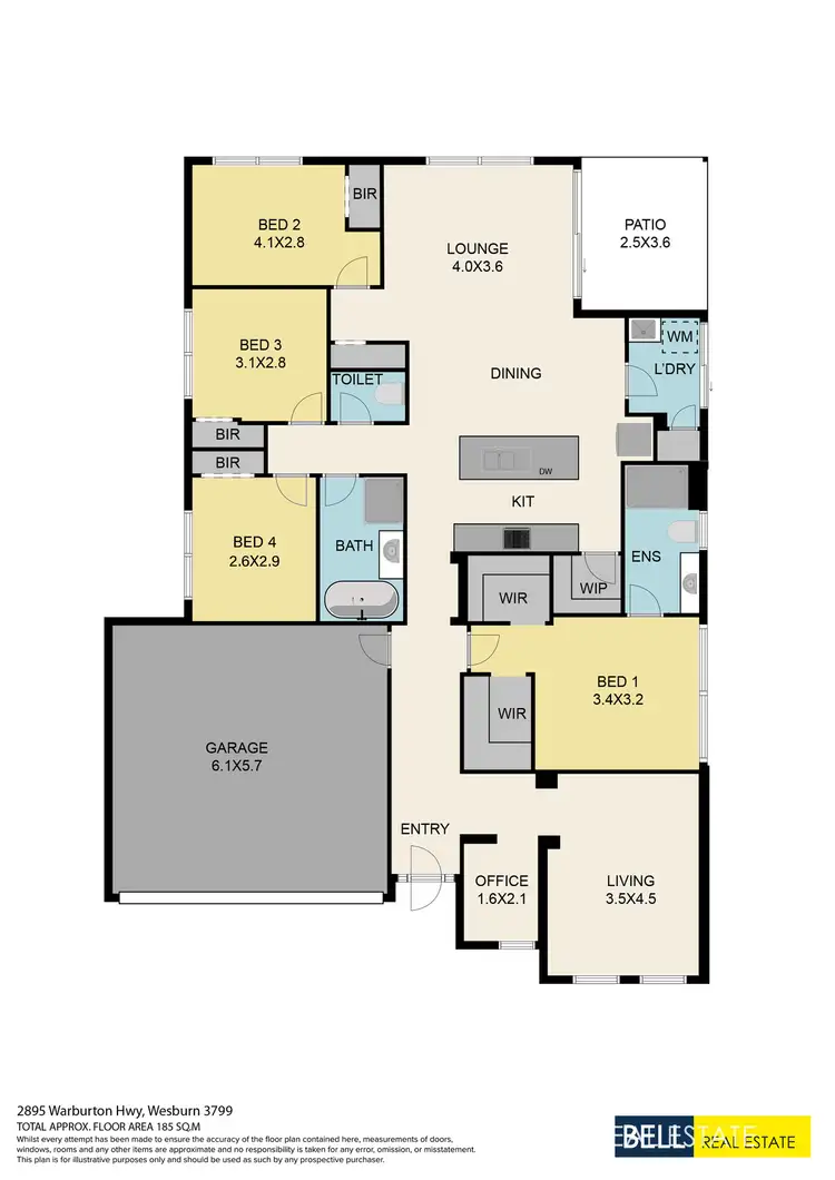 Floorplan of Homely house listing, 2895 Warburton Highway, Wesburn VIC 3799