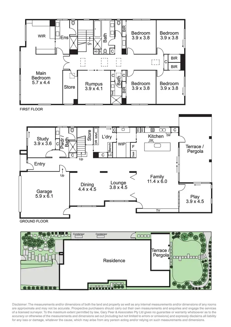 Floorplan of Homely house listing, 9A Lynedoch Avenue, St Kilda East VIC 3183