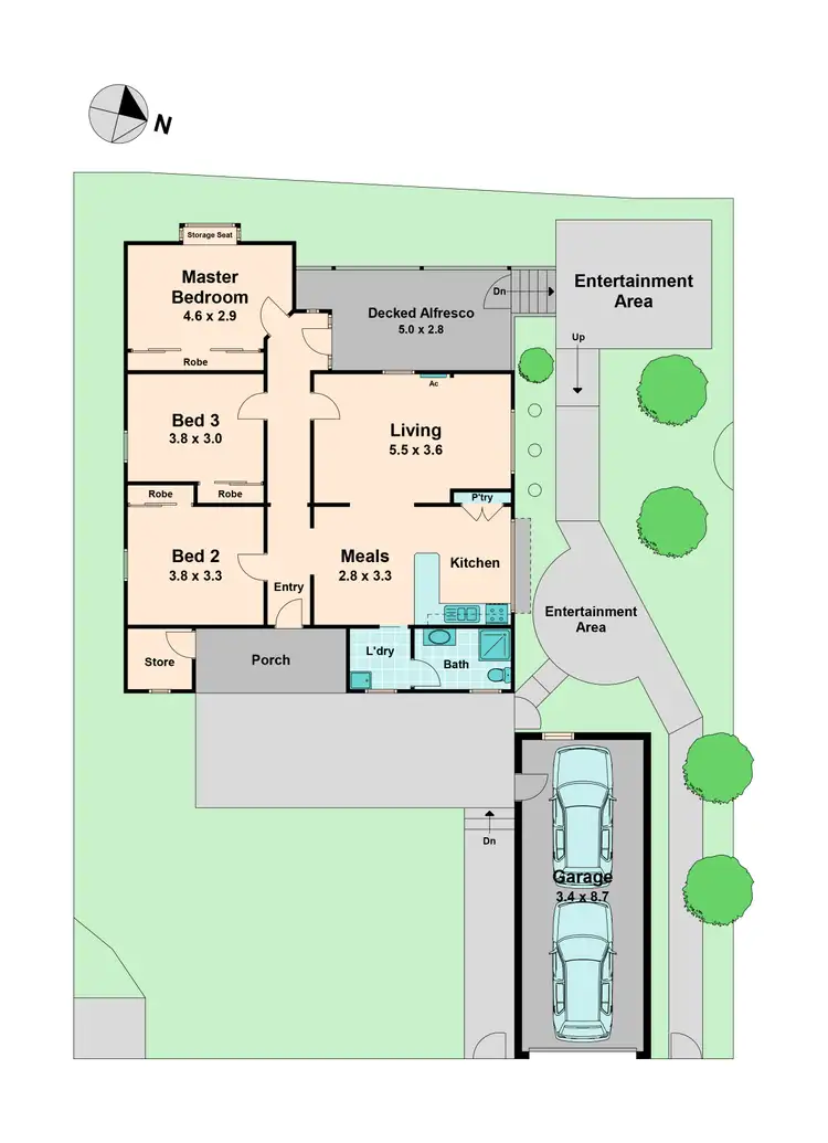 Floorplan of Homely house listing, 17 Albert Street, Kilmore VIC 3764