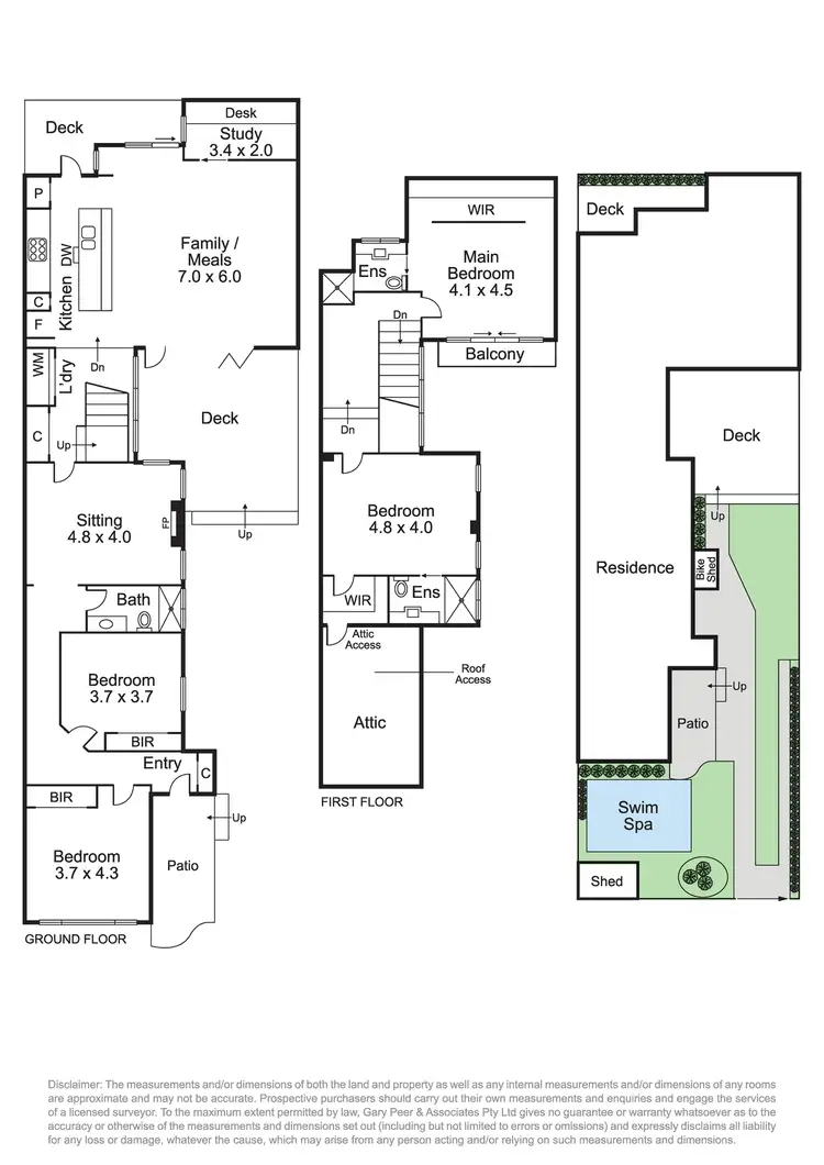 Floorplan of Homely house listing, 671 Inkerman Road, Caulfield North VIC 3161