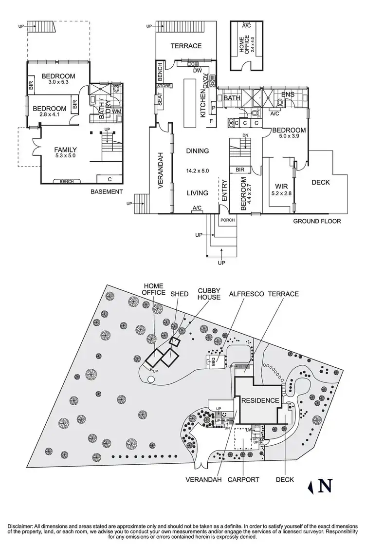 Floorplan of Homely house listing, 454 Reynolds Road, Research VIC 3095