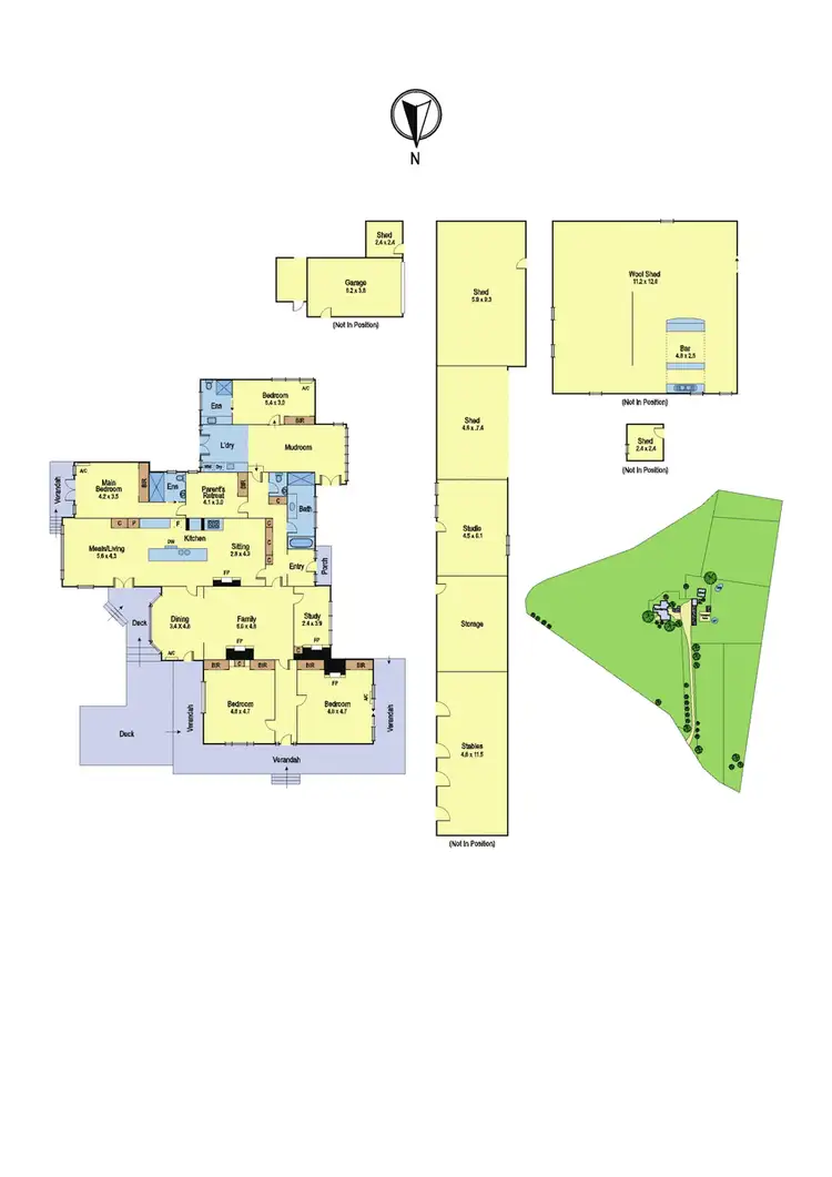 Floorplan of Homely house listing, 180 Doctors Gully Road, Doreen VIC 3754