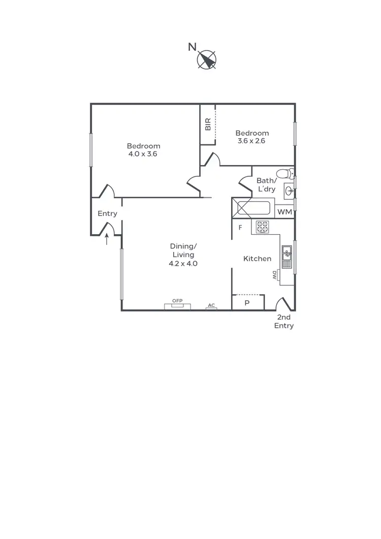 Floorplan of Homely apartment listing, 15/12 York Street, St Kilda West VIC 3182