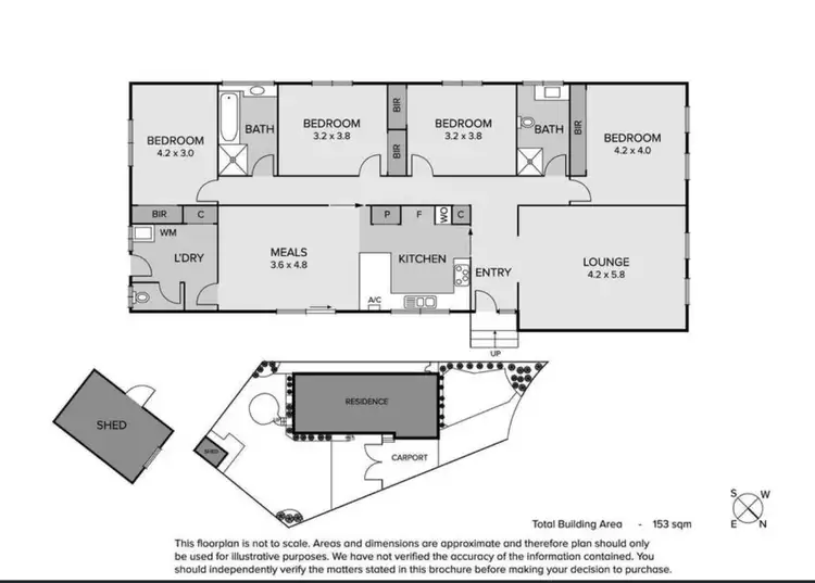 Floorplan of Homely house listing, 8 Seville Court, Cheltenham VIC 3192