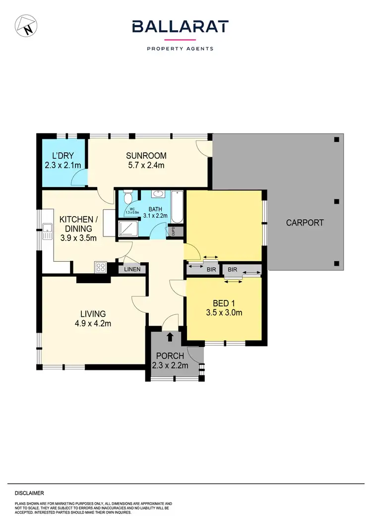 Floorplan of Homely house listing, 2 Linden Avenue, Wendouree VIC 3355