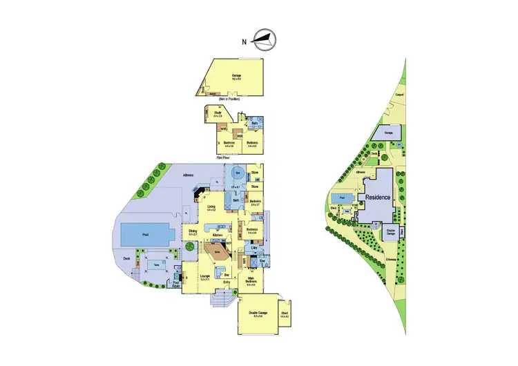 Floorplan of Homely house listing, 32 Kelway Crescent, Eltham North VIC 3095