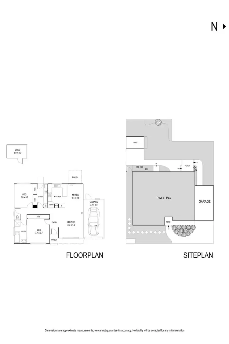 Floorplan of Homely unit listing, 2/16 Cook Road, Mitcham VIC 3132