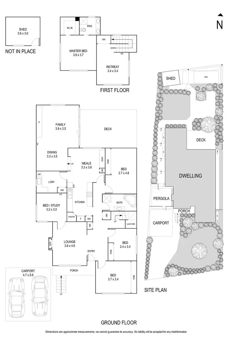 Floorplan of Homely house listing, 37 Efron Street, Nunawading VIC 3131
