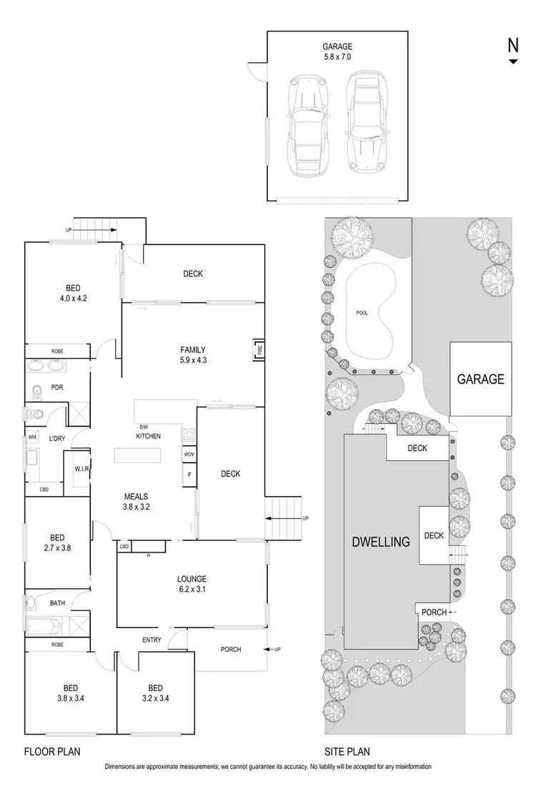 Floorplan of Homely house listing, 114 Dalton Street, Eltham VIC 3095