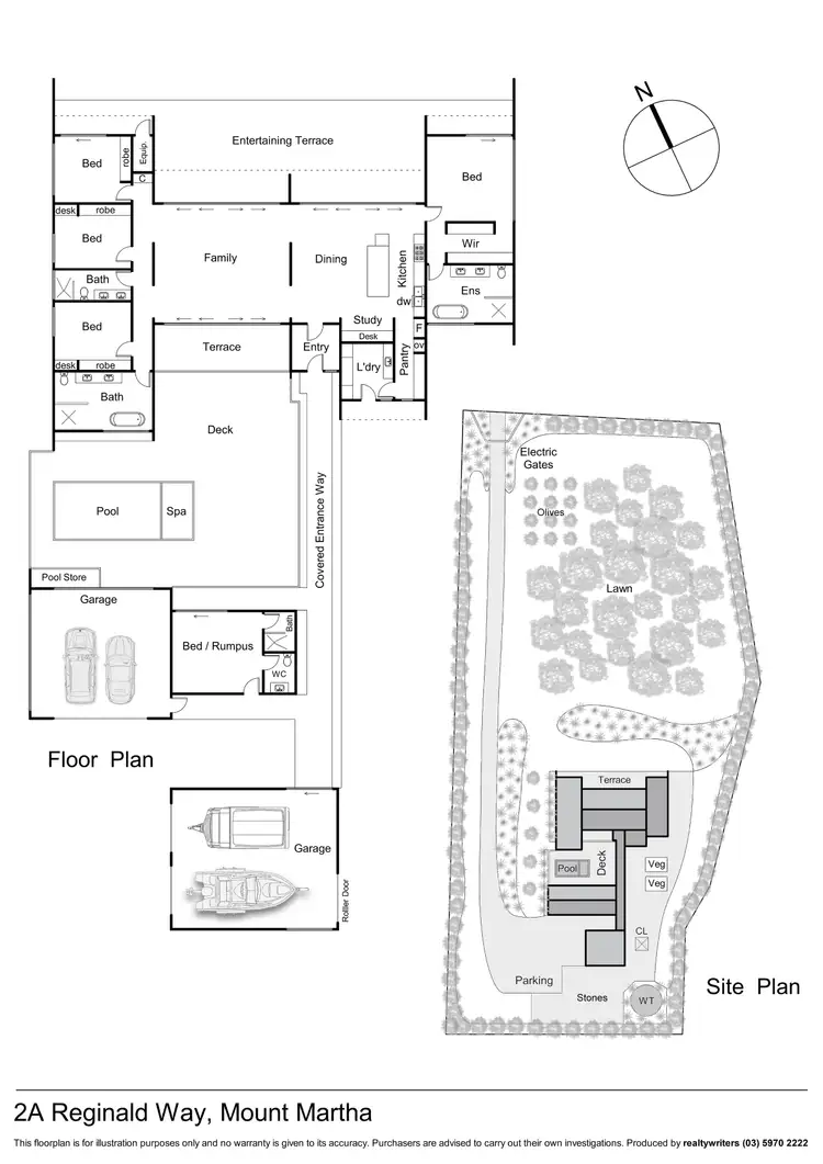 Floorplan of Homely house listing, 2A Reginald Way, Mount Martha VIC 3934