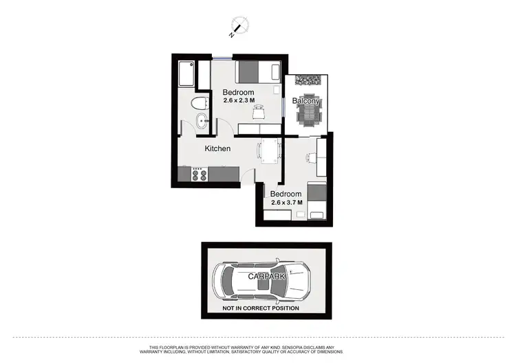 Floorplan of Homely apartment listing, 301/28 Queens Avenue, Hawthorn VIC 3122