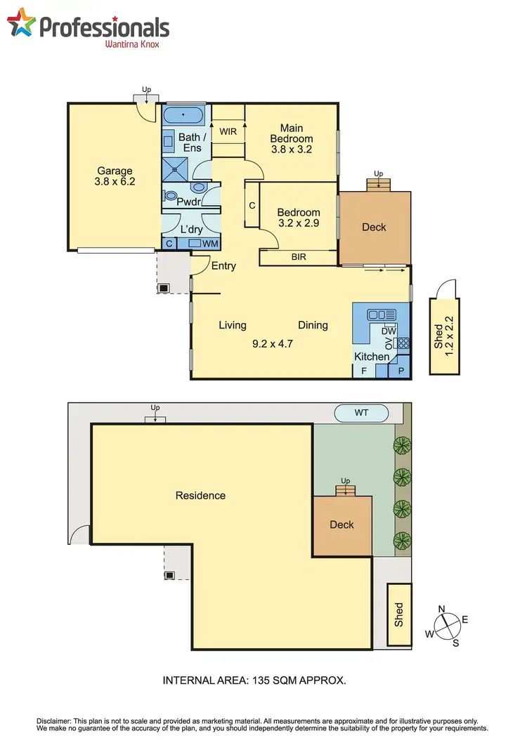 Floorplan of Homely unit listing, 3/13 Pach Road, Wantirna South VIC 3152