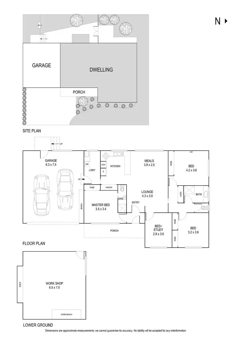 Floorplan of Homely unit listing, 3/7 Herlihys Road, Templestowe Lower VIC 3107