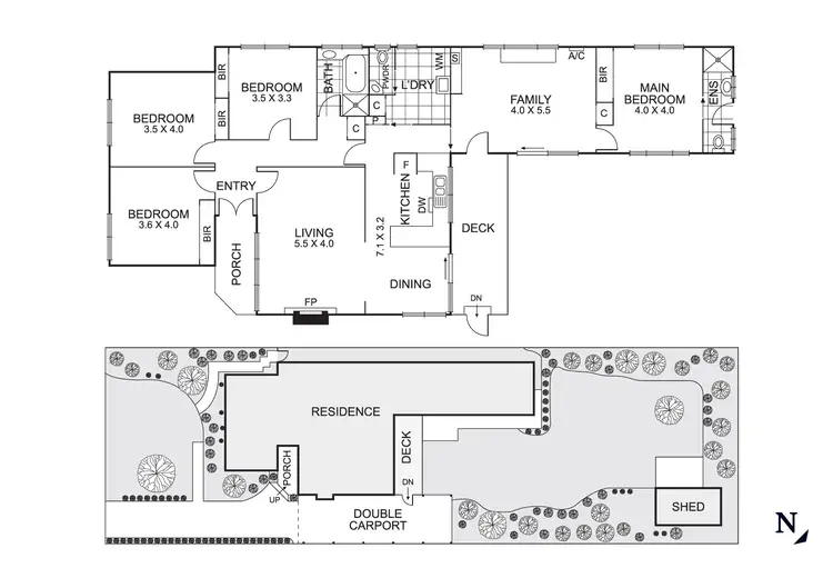 Floorplan of Homely house listing, 33 Third Street, Parkdale VIC 3195