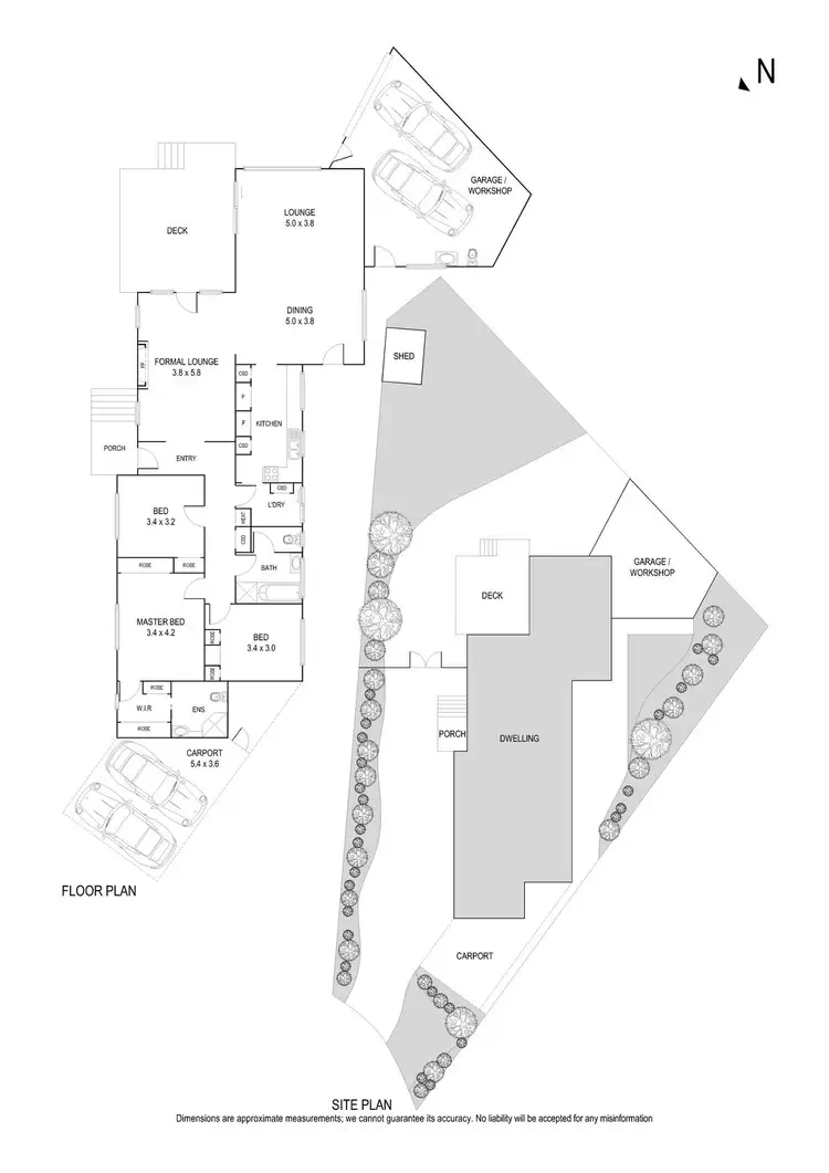 Floorplan of Homely house listing, 8 The Mews, Viewbank VIC 3084