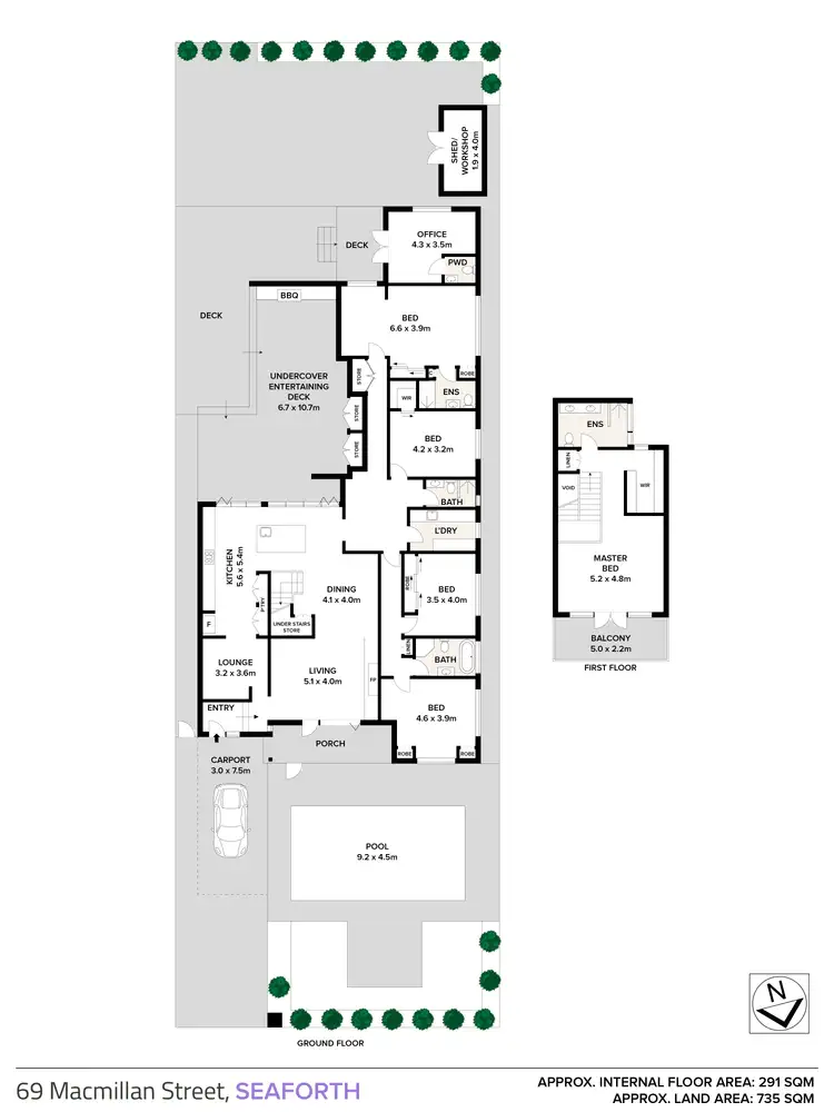Floorplan of Homely house listing, 69 Macmillan Street, Seaforth NSW 2092