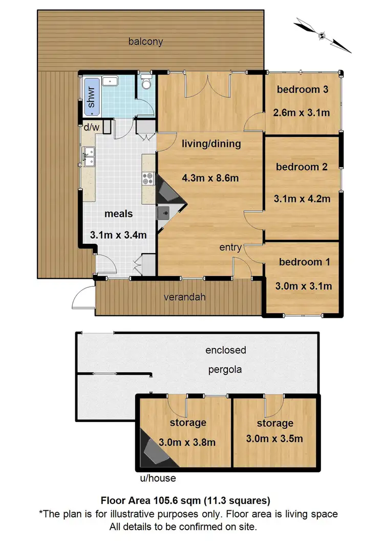 Floorplan of Homely house listing, 1604 Burwood Highway, Belgrave VIC 3160