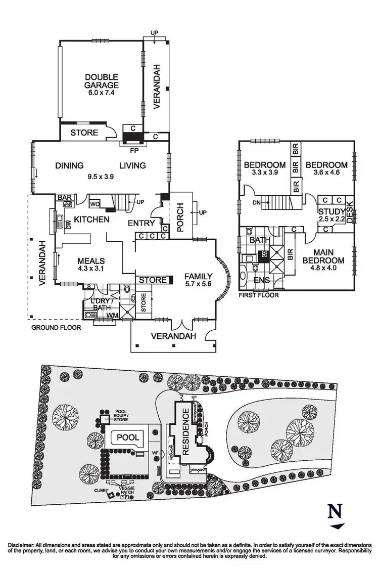 Floorplan of Homely house listing, 15 Rasmussen Drive, Templestowe VIC 3106
