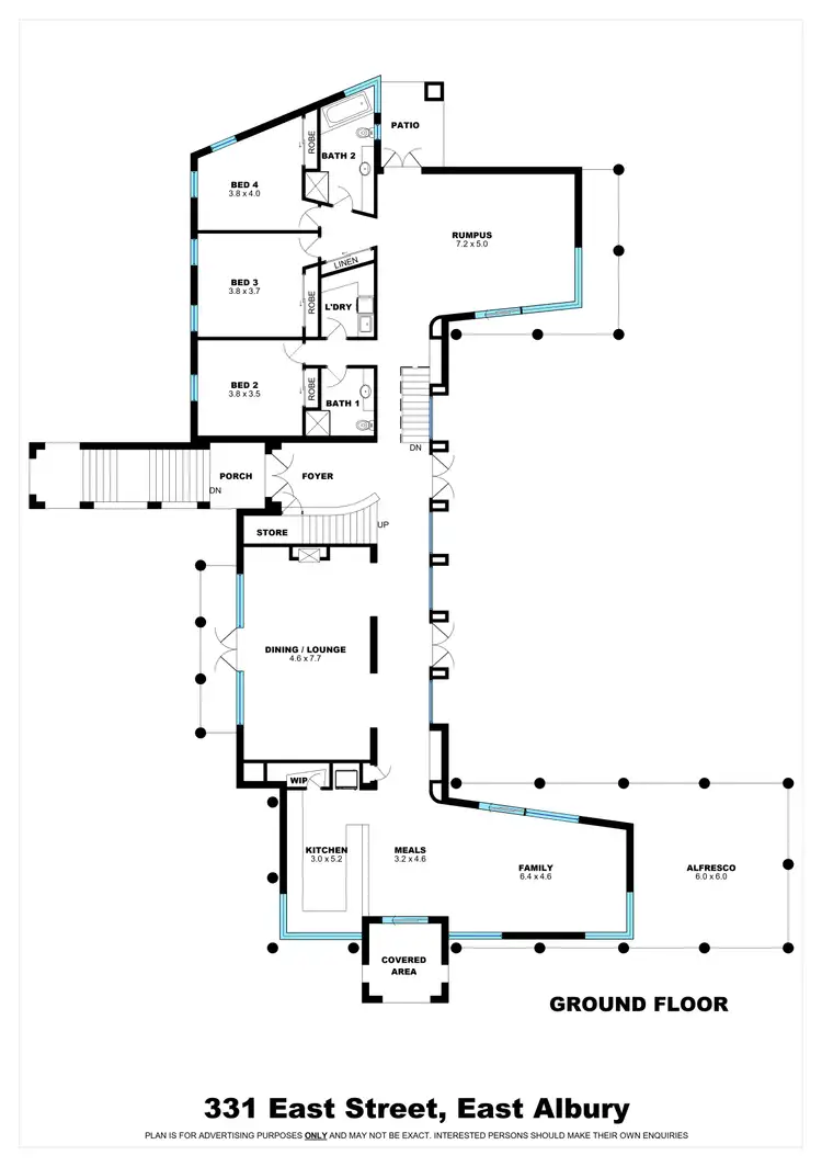 Floorplan of Homely house listing, 331 East Street, East Albury NSW 2640