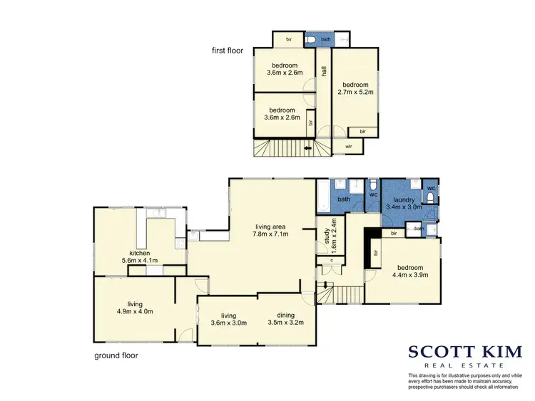 Floorplan of Homely house listing, 57 Larch Crescent, Mount Waverley VIC 3149