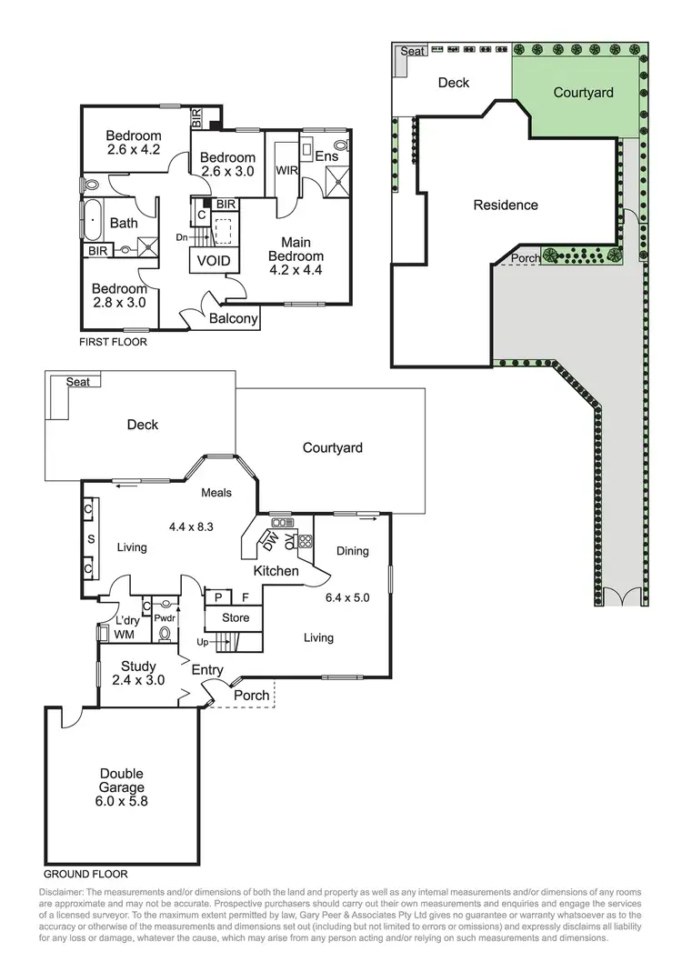 Floorplan of Homely townhouse listing, 15A Oxford Street, Brighton East VIC 3187