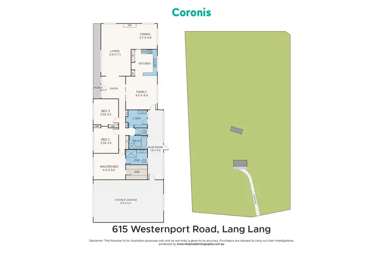 Floorplan of Homely rural property listing, 615 Westernport Road, Lang Lang VIC 3984