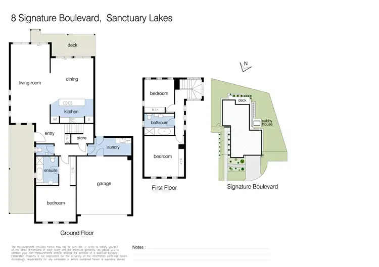 Floorplan of Homely house listing, 8 Signature Boulevard, Sanctuary Lakes VIC 3030