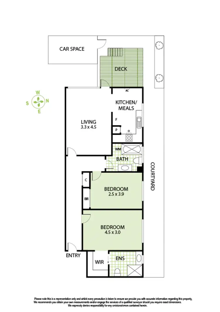 Floorplan of Homely apartment listing, 4/3 William Street, Moorabbin VIC 3189