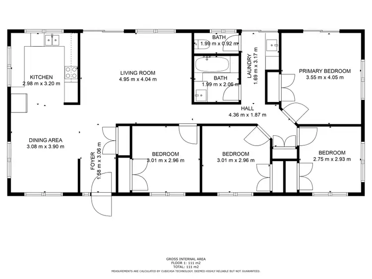 Floorplan of Homely house listing, 6 Sturgess Road, Pie Creek QLD 4570