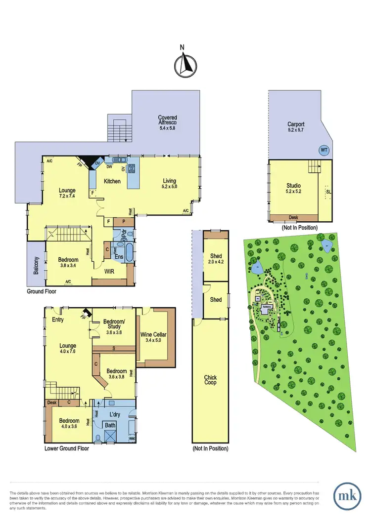 Floorplan of Homely house listing, 105 Overbank Road, Eltham VIC 3095