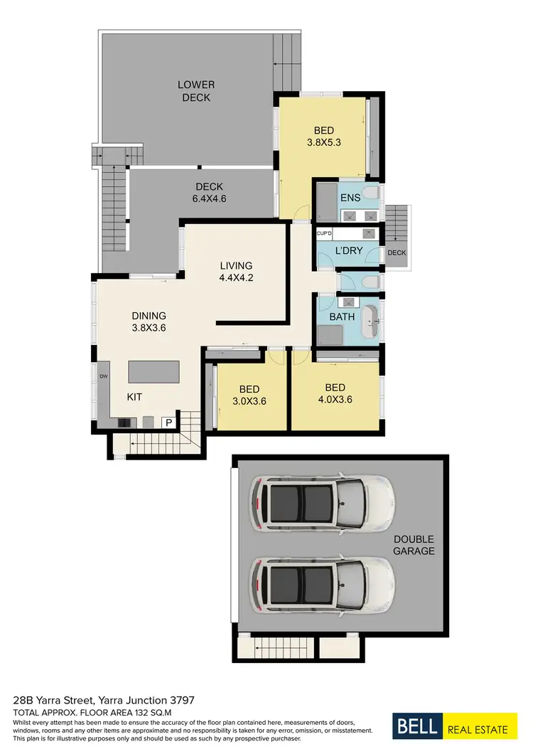 Floorplan of Homely house listing, 28B Yarra Street, Yarra Junction VIC 3797