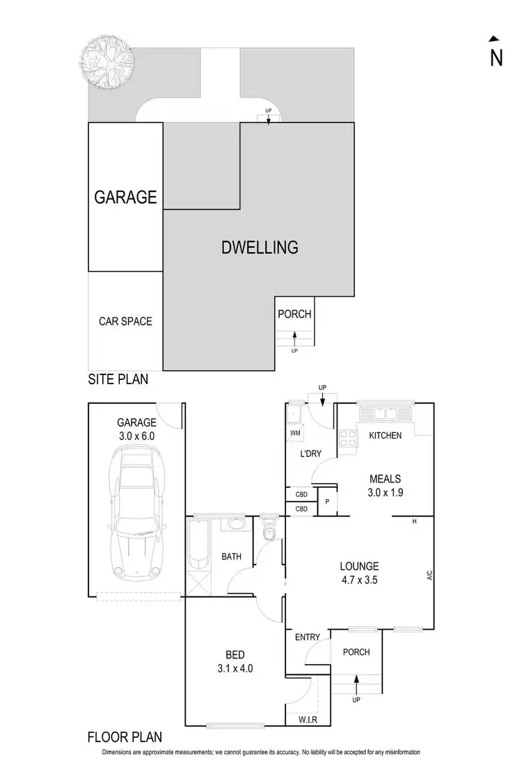 Floorplan of Homely unit listing, 4/60 Purinuan Road, Reservoir VIC 3073