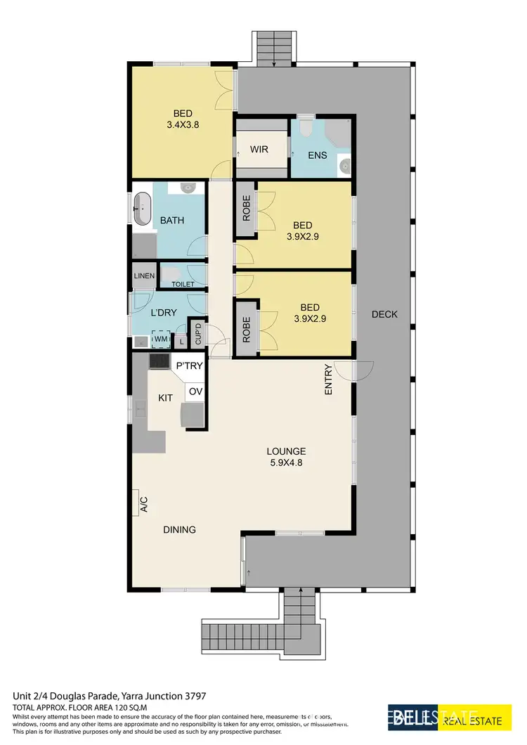 Floorplan of Homely house listing, 2/4 Douglas Parade, Yarra Junction VIC 3797