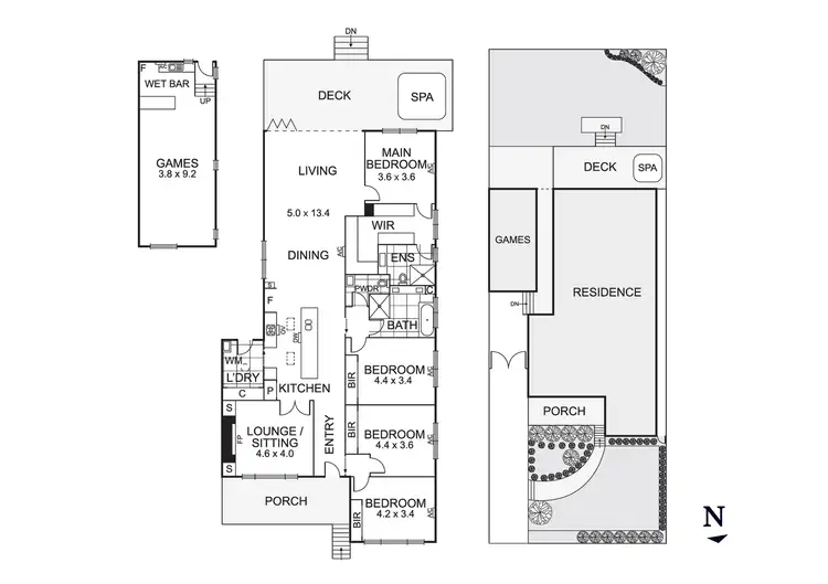 Floorplan of Homely house listing, 4 Cedric Street, Parkdale VIC 3195