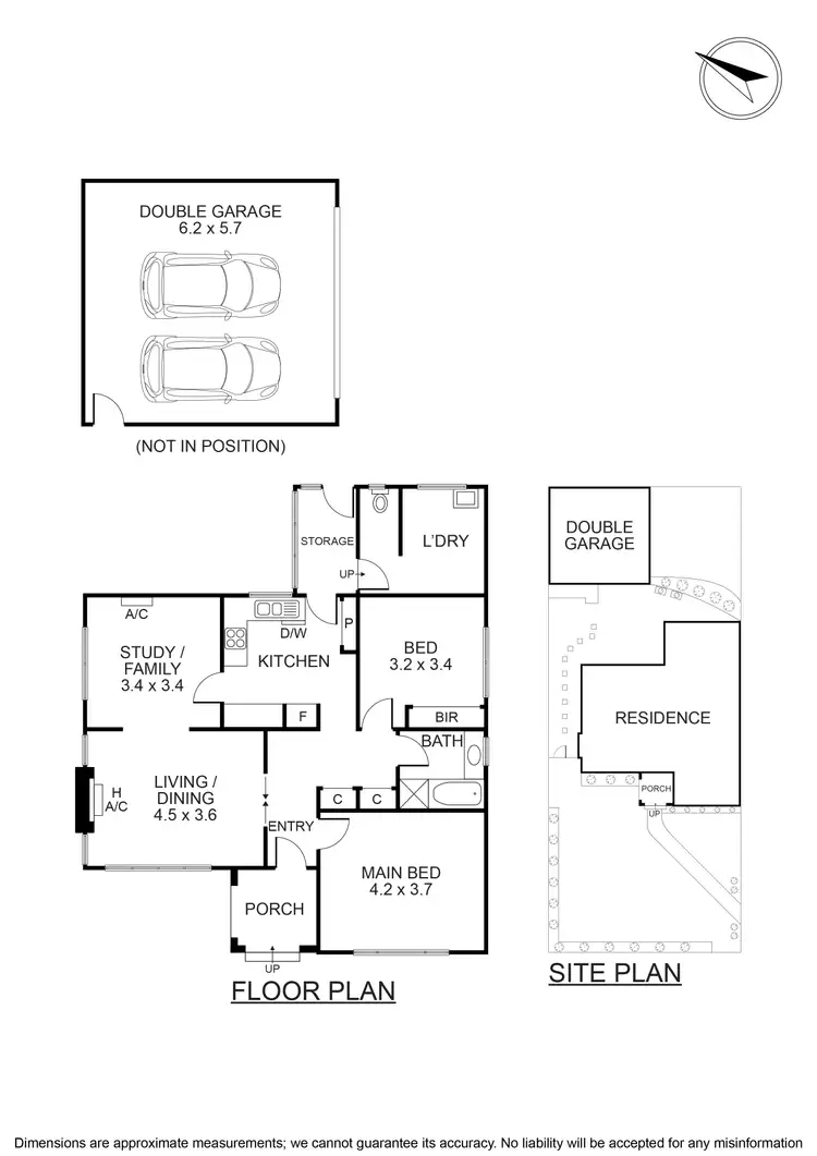 Floorplan of Homely unit listing, 1/14 Gadd Street, Oakleigh VIC 3166